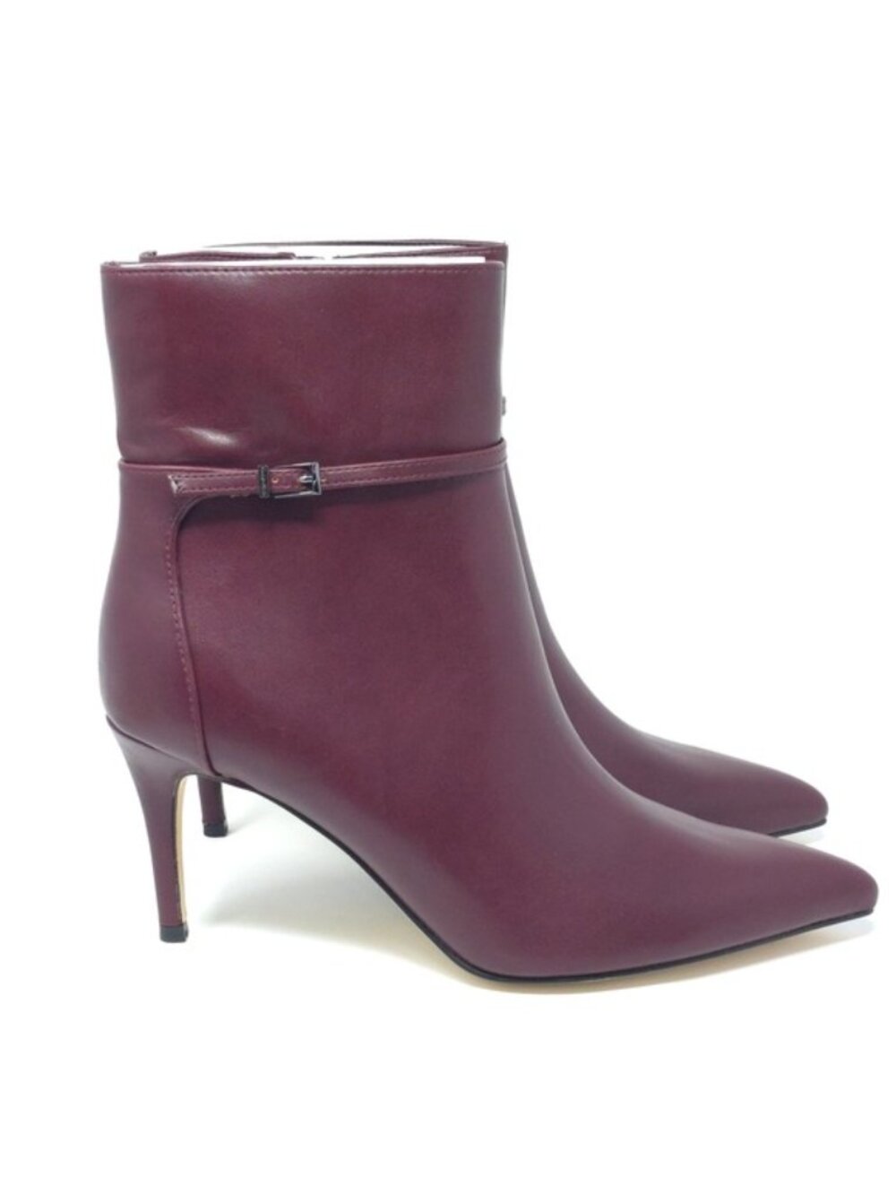 Calvin Klein Vivera Stiletto Heel Ankle Dress Bootie Size US 9.5M Dark Red - Picture 4 of 15